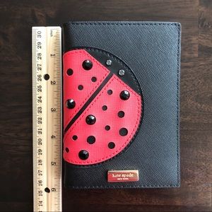 Kate Spade ladybug passport holder